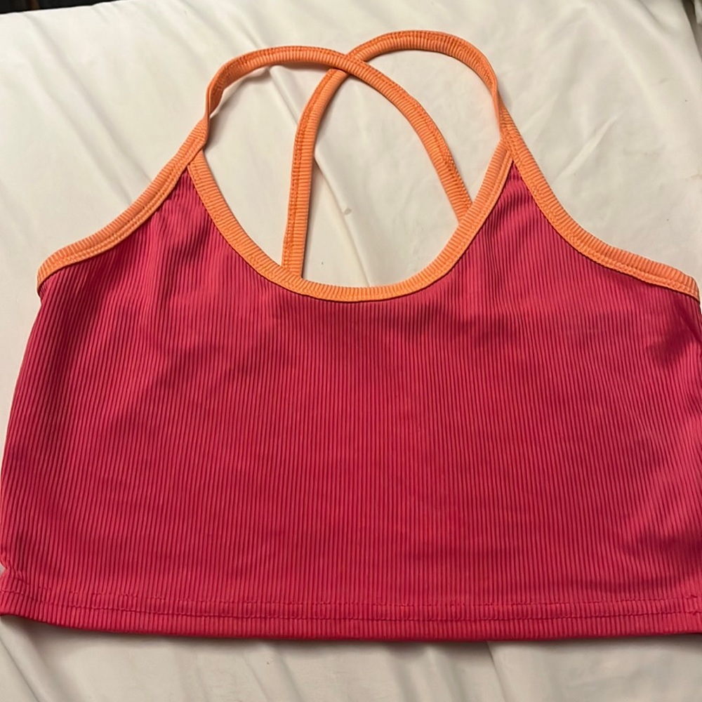 SHEIN Pink & Orange Cami top, Size M, BRAND NEW!